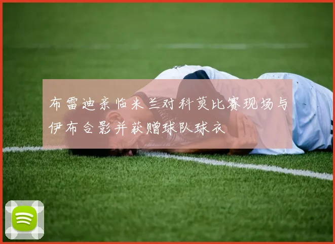布雷迪亲临米兰对科莫比赛现场与伊布合影并获赠球队球衣